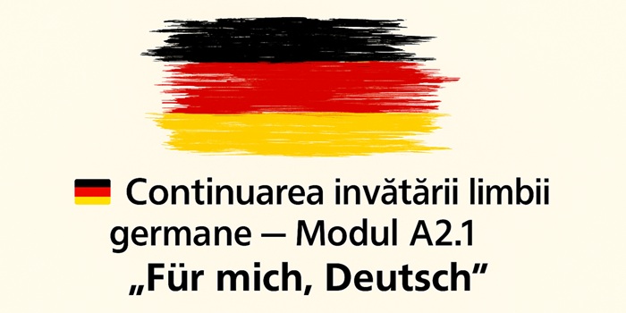 Limba germana – Nivelul A2.1