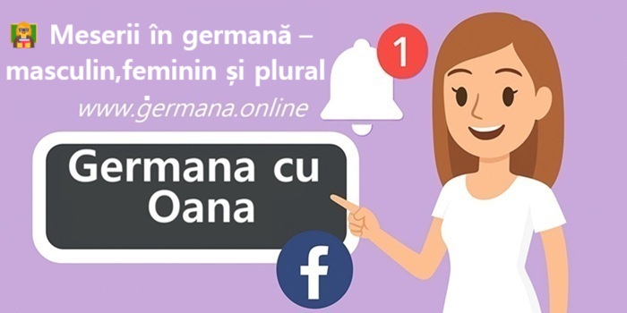 👩‍🏫 Meserii în germană – masculin, feminin și plural